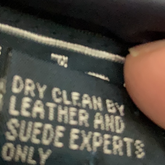 Men’s Leather/Suede Jacket Good Condition Size Large - Picture 7 of 8